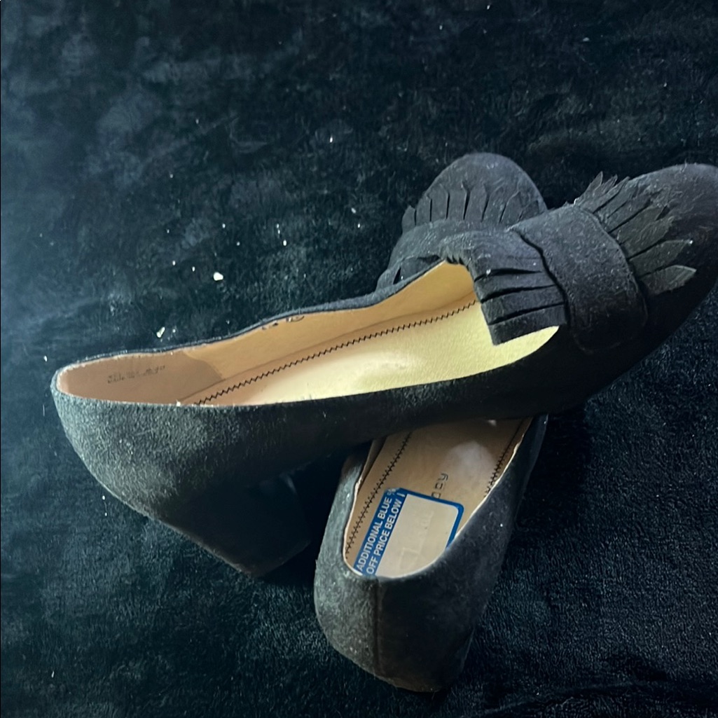 Cl By Laundry Black Classic Flats Loafers
